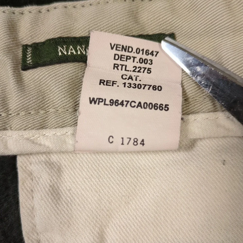 Vintage Eddie Bauer Black Corduroy‎ Pants Size 36x30 Mens Relaxed Fit Nano-care